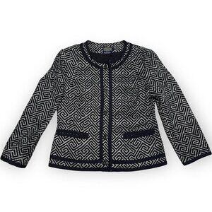 Pendleton Retro Y2K Aztec Luxury Designer Light Blazer Jacket - Womens 8